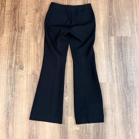 Express Retro Look Black 70’s Sailor High-Waisted Gold Button Flare Dress Pant 6 - Picture 11 of 11